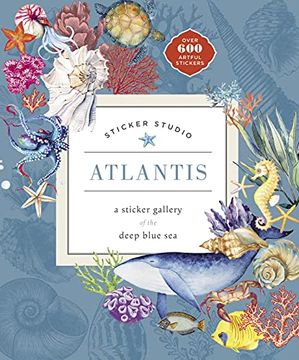 portada Sticker Studio: Atlantis: A Sticker Gallery of the Deep Blue sea (in English)