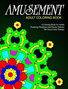 portada AMUSEMENT ADULT COLORING BOOK - Vol.5: relaxation coloring books for adults (en Inglés)