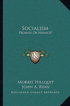 portada socialism: promise or menace? (in English)
