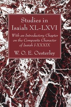 portada Studies in Isaiah XL-LXVI