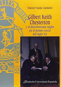portada Gilbert keith chesterton y el distributismo ingles en el primer tercio del siglo XX