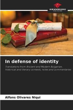 portada In defense of identity (en Inglés)