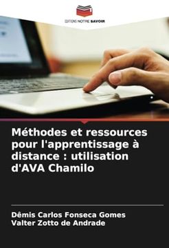 portada Méthodes et Ressources Pour L'apprentissage à Distance: Utilisation D'ava Chamilo (in French)