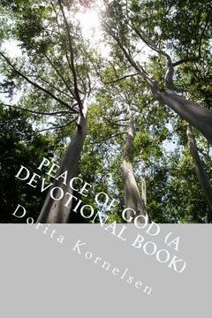 portada Peace of God (A Devotional Book) (en Inglés)