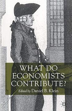portada What do Economists Contribute? (Early Modern History: Society and Culture (Paperback)) (en Inglés)
