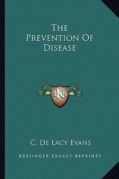 portada the prevention of disease