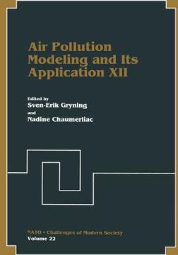 portada Air Pollution Modeling and Its Application XII (en Inglés)