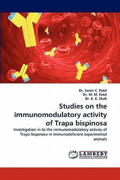 portada studies on the immunomodulatory activity of trapa bispinosa