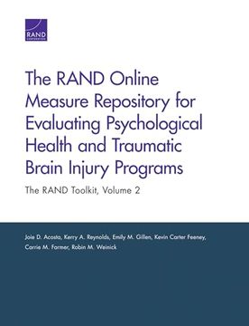 portada The Rand Online Measure Repository for Evaluating Psychological Health and Traumatic Brain Injury Programs: The Rand Toolkit (Volume 2) (en Inglés)