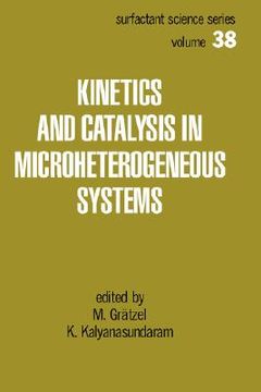 portada kinetics and catalysis in microheterogeneous systems (en Inglés)