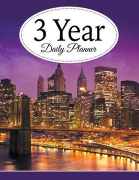 portada 3 Year Daily Planner (in English)
