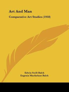portada art and man: comparative art studies (1918) (in English)