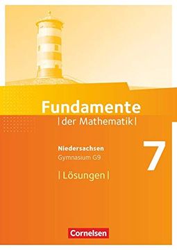 portada Fundamente der Mathematik - Gymnasium Niedersachsen: 7. Schuljahr - Lösungen zum Schülerbuch (en Alemán)