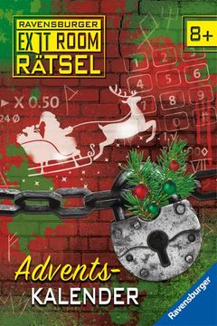 portada Ravensburger Exit Room Rätsel: Adventskalender - Rette mit Spannenden Rätseln das Weihnachtsfest! (en Alemán)