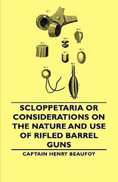 portada scloppetaria or considerations on the nature and use of rifled barrel guns (en Inglés)