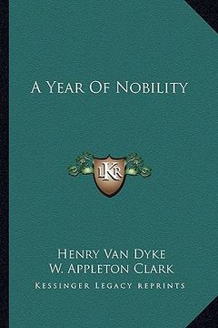 portada a year of nobility