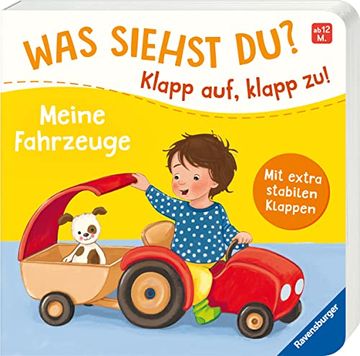 portada Was Siehst du? Klapp Auf, Klapp zu! Meine Fahrzeuge (in German)