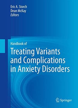 portada Handbook of Treating Variants and Complications in Anxiety Disorders (en Inglés)