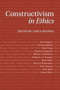 portada Constructivism in Ethics (en Inglés)