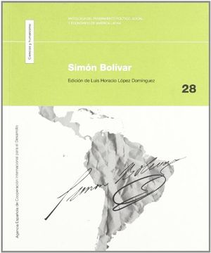 portada Simon bolivar. antologia del pensamiento politico, social y economico