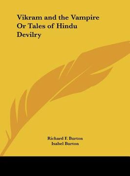 portada vikram and the vampire or tales of hindu devilry (in English)