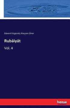 portada Rubáiyát: Vol. 4 (en Inglés)