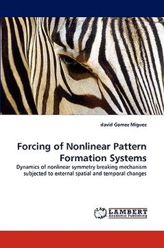 portada forcing of nonlinear pattern formation systems (en Inglés)