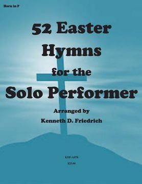 portada 52 Easter Hymns for the Solo performer-horn version (en Inglés)