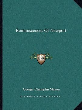 portada reminiscences of newport (en Inglés)