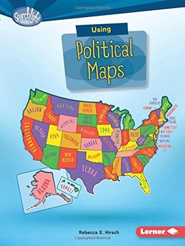 portada Using Political Maps (Searchlight Books: What Do You Know About Maps?)