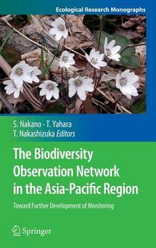 portada the biodiversity observation network in the asia-pacific region (en Inglés)
