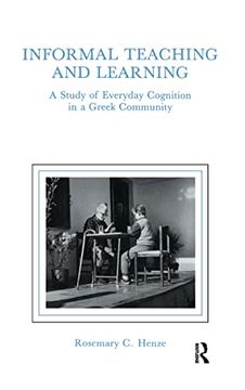 portada Informal Teaching and Learning: A Study of Everyday Cognition in a Greek Community (en Inglés)