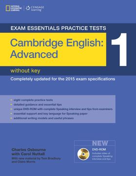 portada Exam Essentials: Cambridge Advanced Practice Tests 1 w (en Inglés)