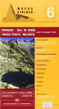 portada Guía Mapa Excursionista del Valle de Benasque (in Spanish)