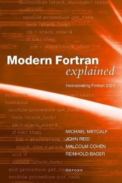 portada Modern Fortran Explained 6th Edition 