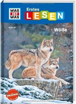 portada Was ist was Erstes Lesen Band 20. Wölfe (en Alemán)