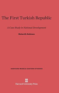 portada The First Turkish Republic (Harvard Middle Eastern Studies) (in English)
