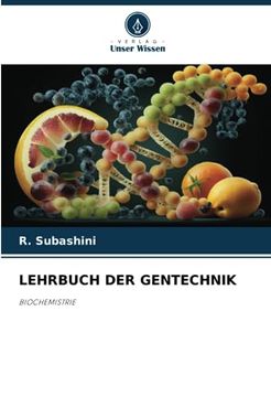 portada Lehrbuch der Gentechnik: Biochemistrie (in German)