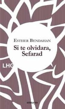 portada Si te Olvidara, Sefarad (in Spanish)