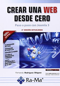 portada Crear una web Desde Cero. Paso a Paso con Joomla! 2ª Edición Actualizada (in Spanish)