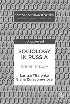 portada Sociology in Russia: A Brief History (Sociology Transformed) (in English)