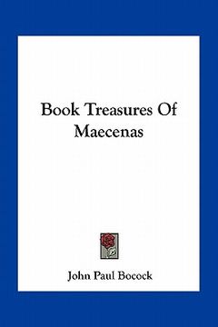portada book treasures of maecenas (in English)