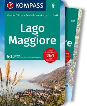 portada Kompass Wanderführer Lago Maggiore, 50 Touren (en Alemán)