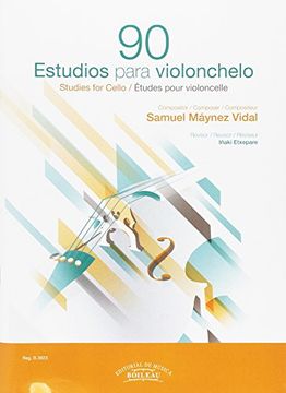 portada 90 Estudios para violonchelo