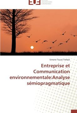 portada Entreprise et Communication environnementale:Analyse sémiopragmatique