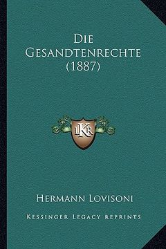 portada Die Gesandtenrechte (1887) (en Alemán)