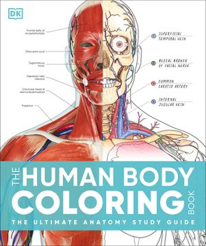 portada The Human Body Coloring Book: The Ultimate Anatomy Study Guide, Second Edition