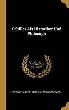 portada Schiller ALS Historiker Und Philosoph 
