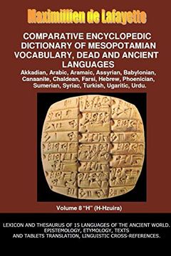 portada V8. Comparative Encyclopedic Dictionary of Mesopotamian Vocabulary Dead & Ancient Languages (in English)