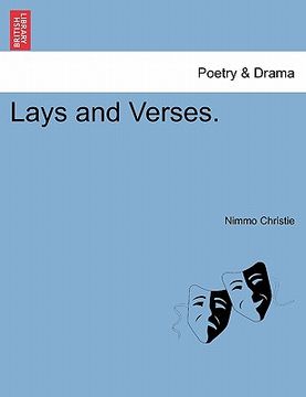 portada lays and verses. (in English)